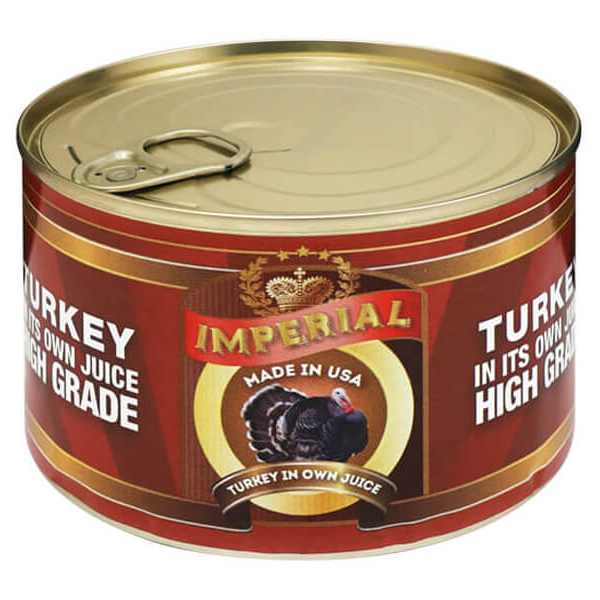 Canned Meat Tushonka Turkey – 14.11 oz (400gr)